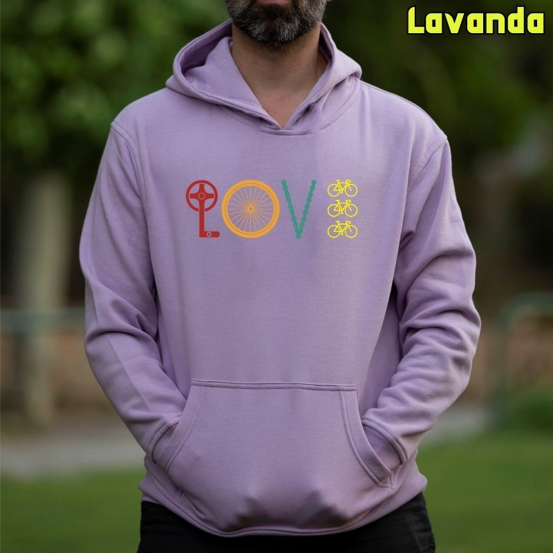 Love - Sudadera Hombre Con Capucha