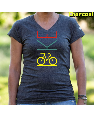 Bike - Camiseta Mujer  Manga Corta