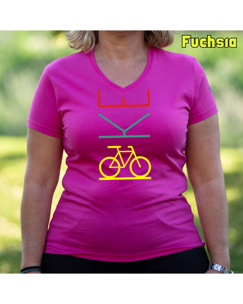 Camiseta Mujer Manga Corta -Bike