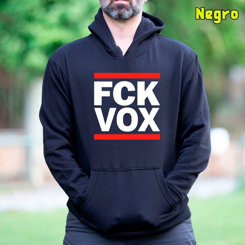 Fck Vox - Sudadera Hombre Con Capucha
