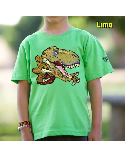 Camiseta niño T REX - manga corta