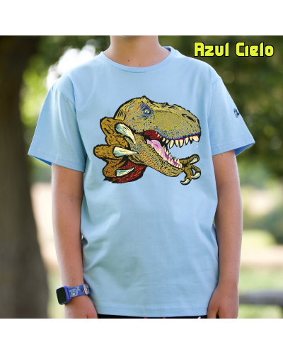 Camiseta niño T REX - manga corta