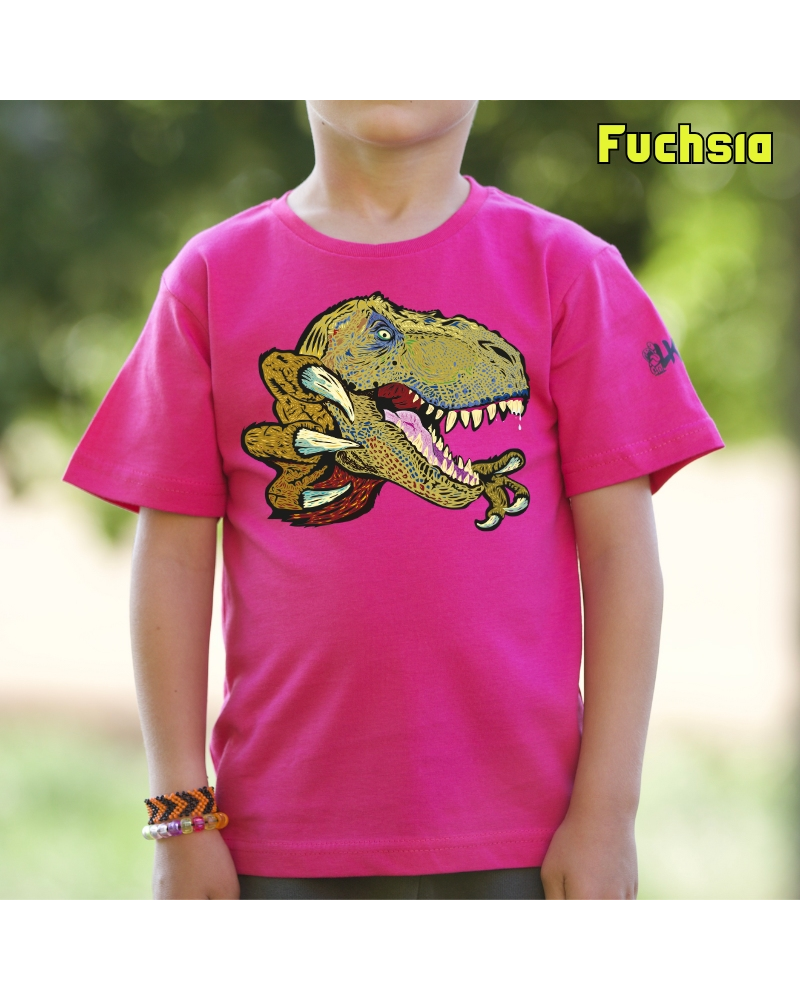 Camiseta niño T REX - manga corta