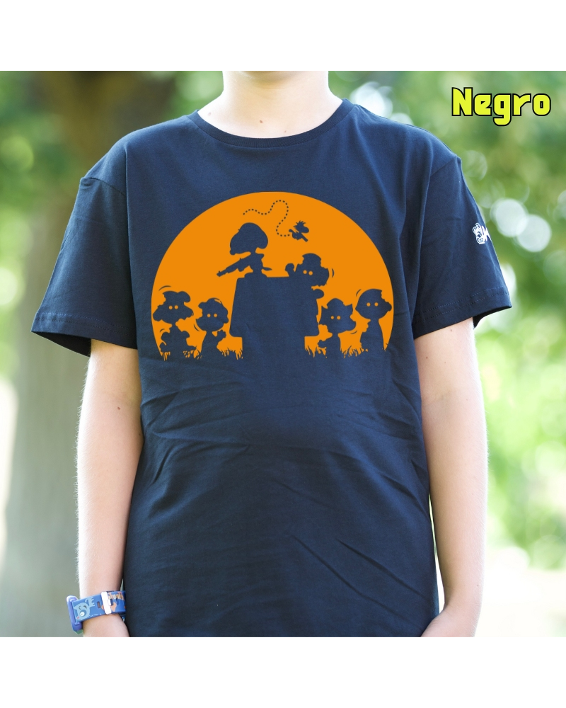 Camiseta niño SNOOPY DEAD WALKING - manga corta