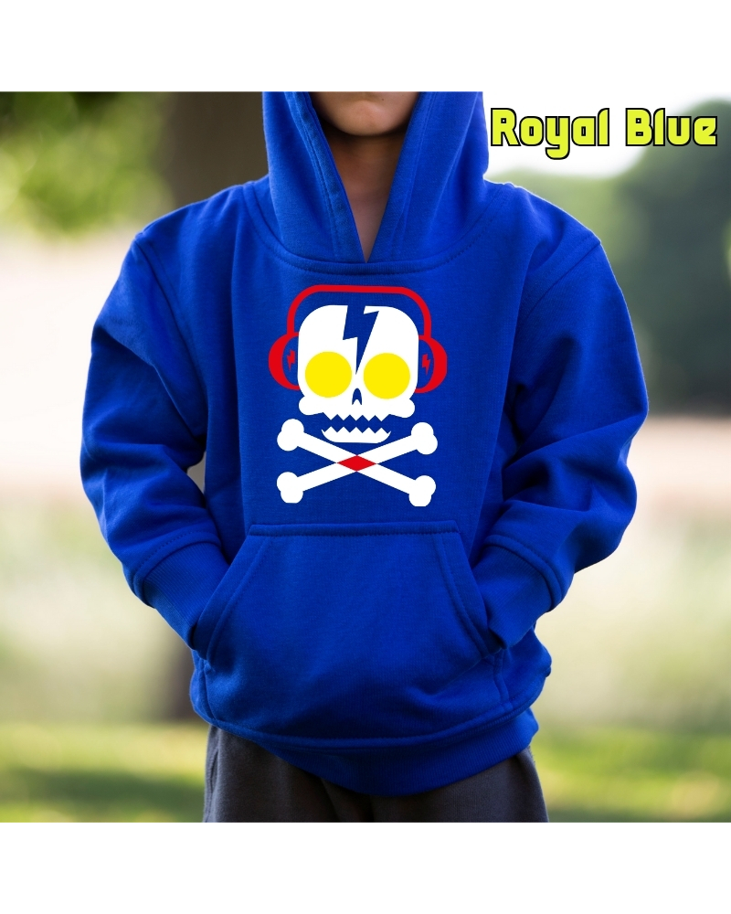 Sudadera Capucha Niño - SKULL DJ