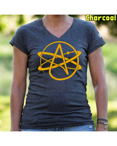 Camiseta Mujer Atheism - manga corta
