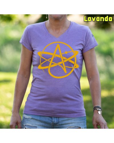 Camiseta Mujer Atheism - manga corta