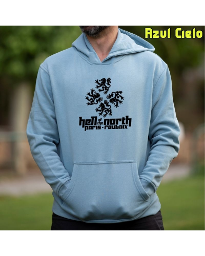 Sudadera hombre con capucha HELL OF THE NORTH – La Kamiseta K Buskas