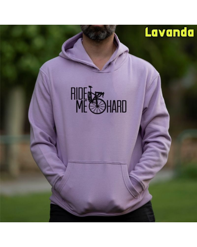 Sudadera hombre con capucha RIDE ME HARD – La Kamiseta K Buskas