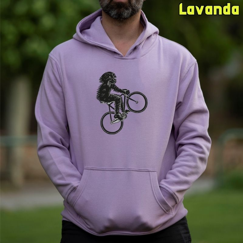 Yeti Bike - Sudadera Hombre Con Capucha