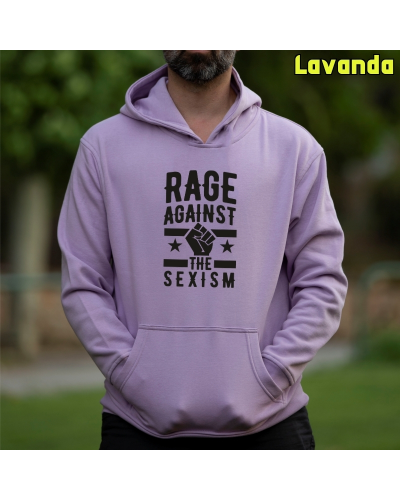 Sudadera Capucha Hombre - Rage Against The Sexism