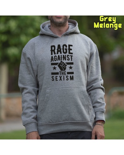 Sudadera Capucha Hombre - Rage Against The Sexism