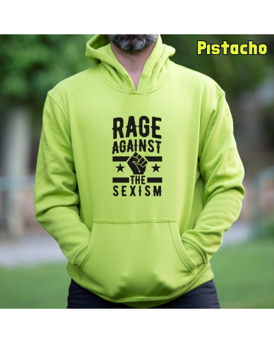 Sudadera Capucha Hombre - Rage Against The Sexism