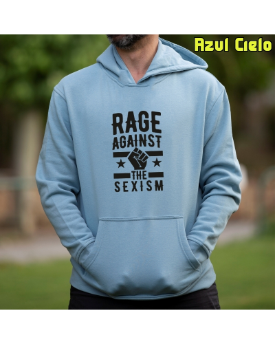 Sudadera Capucha Hombre - Rage Against The Sexism