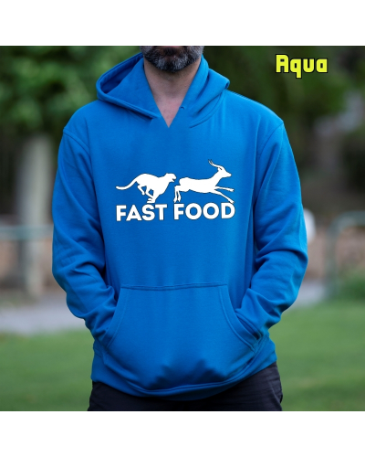 Fast Food - Sudadera Hombre Con Capucha