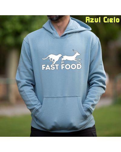 Sudadera Capucha Hombre - Fast Food