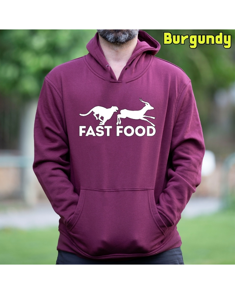 Sudadera Capucha Hombre - Fast Food