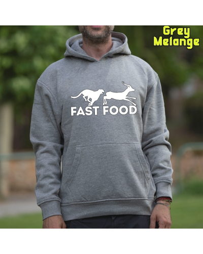 Sudadera Capucha Hombre - Fast Food