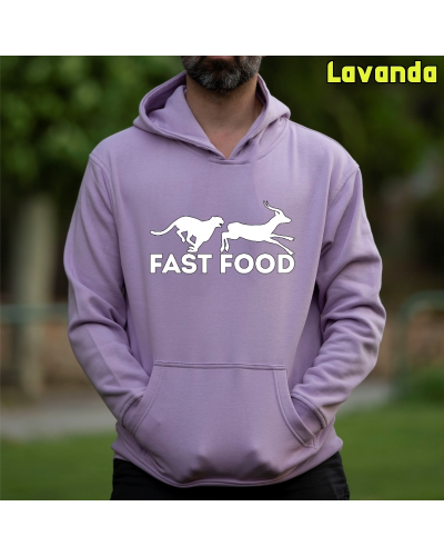Sudadera Capucha Hombre - Fast Food