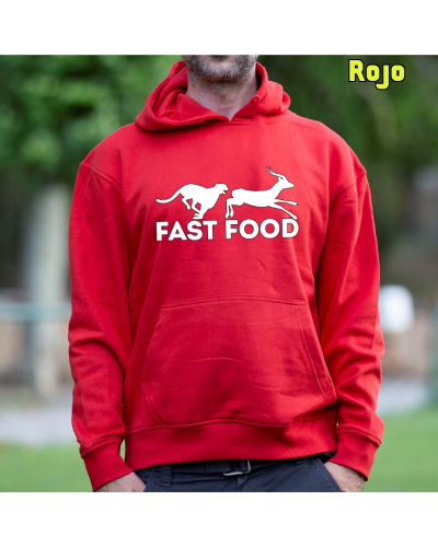 Sudadera Capucha Hombre - Fast Food