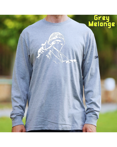 Camiseta Hombre Manga Larga - Antifa