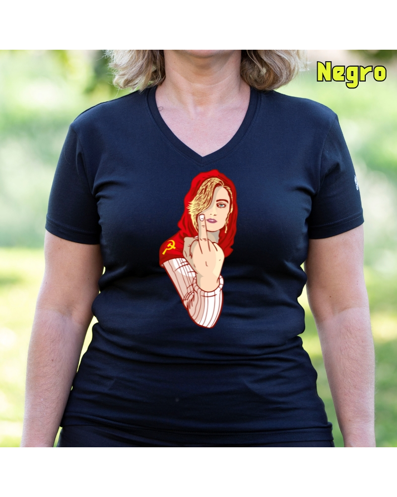 Camiseta Mujer  Manga Corta - Kaperucita Red