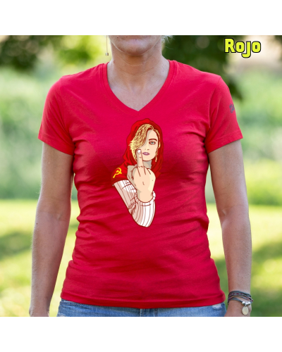 Camiseta Mujer Kaperucita Red - manga corta