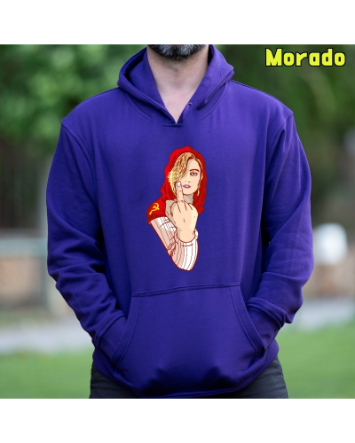 Kaperucita Red - Sudadera Hombre Con Capucha