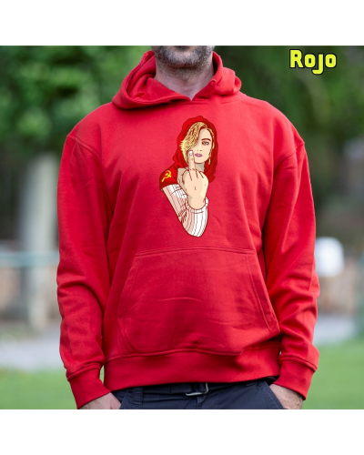 Kaperucita Red - Sudadera Hombre Con Capucha