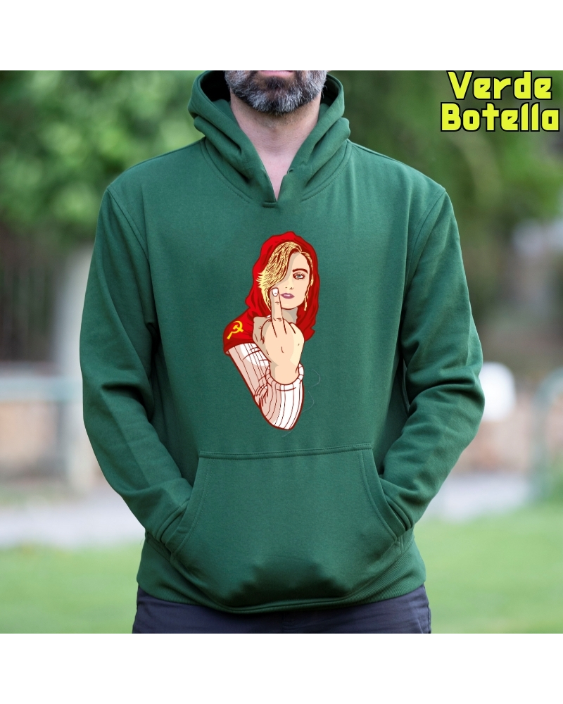Kaperucita Red - Sudadera Hombre Con Capucha