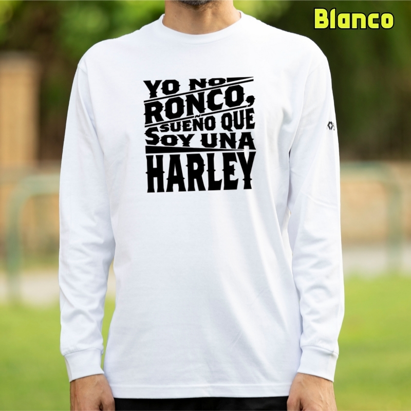 Yo No Ronco - Camiseta Hombre Manga Larga