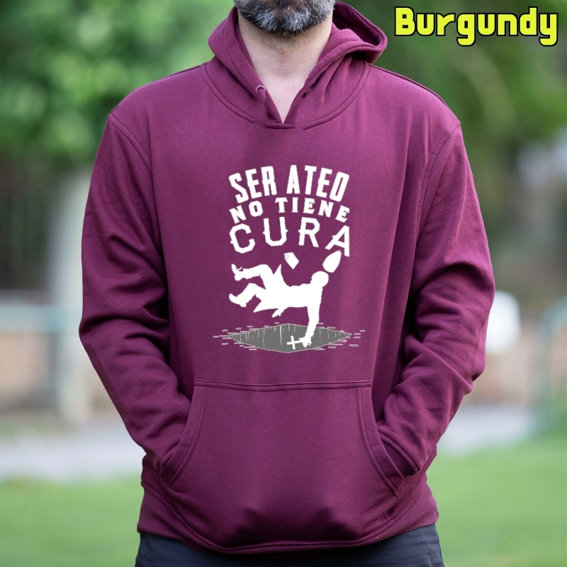 Ser Ateo - Sudadera Hombre Con Capucha