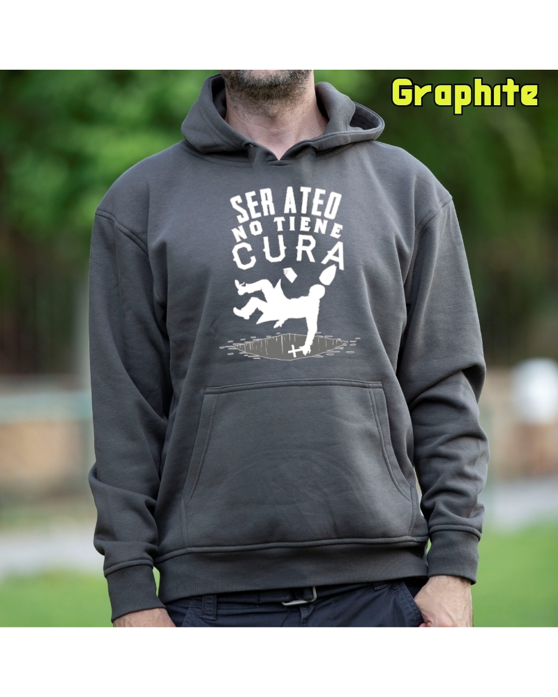 Ser Ateo - Sudadera Hombre Con Capucha