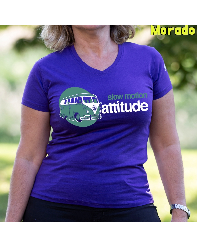 Camiseta Mujer Slow Motion - manga corta