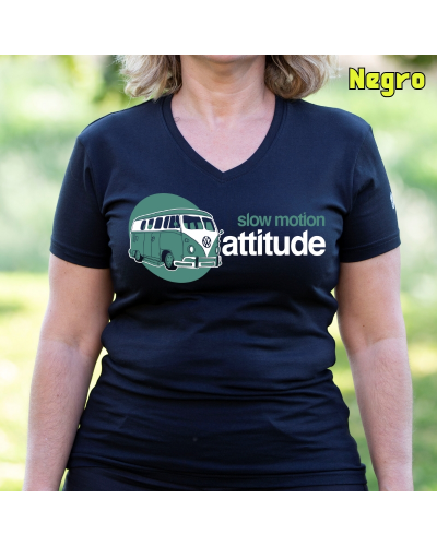Camiseta Mujer Slow Motion - manga corta