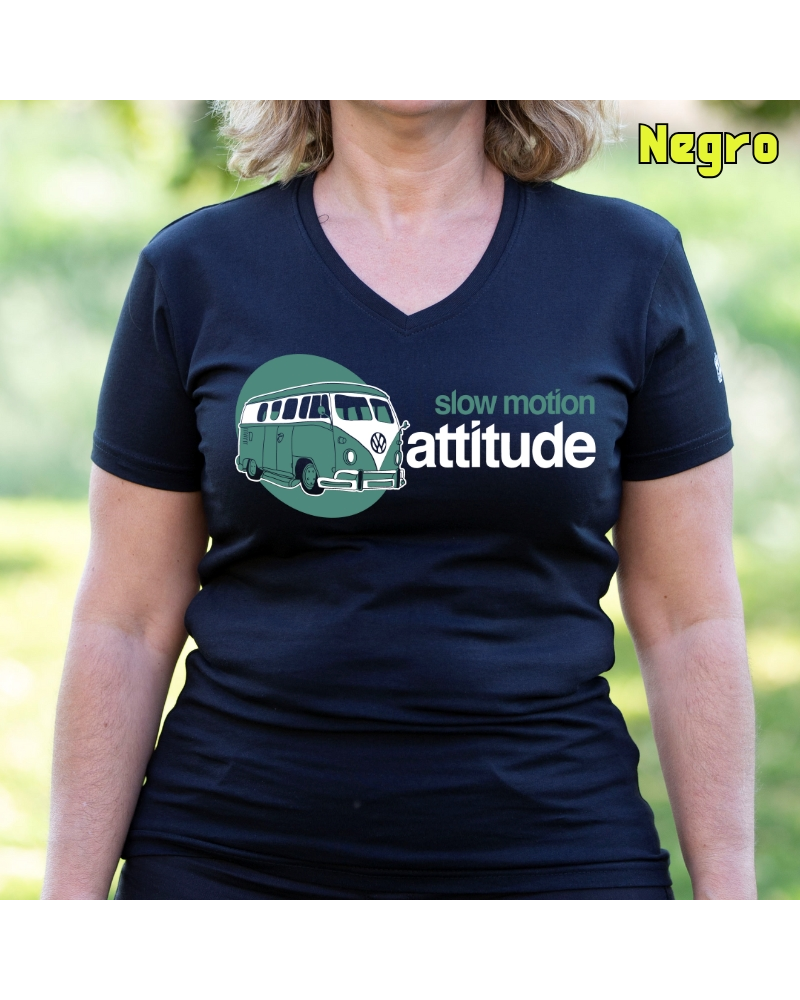Camiseta Mujer Manga Corta - Slow Motion