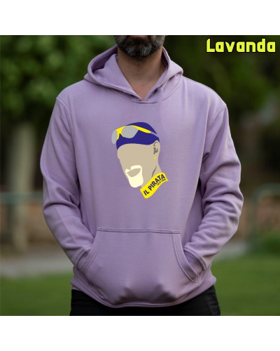 Sudadera hombre con capucha IL PIRATA – La Kamiseta K Buskas