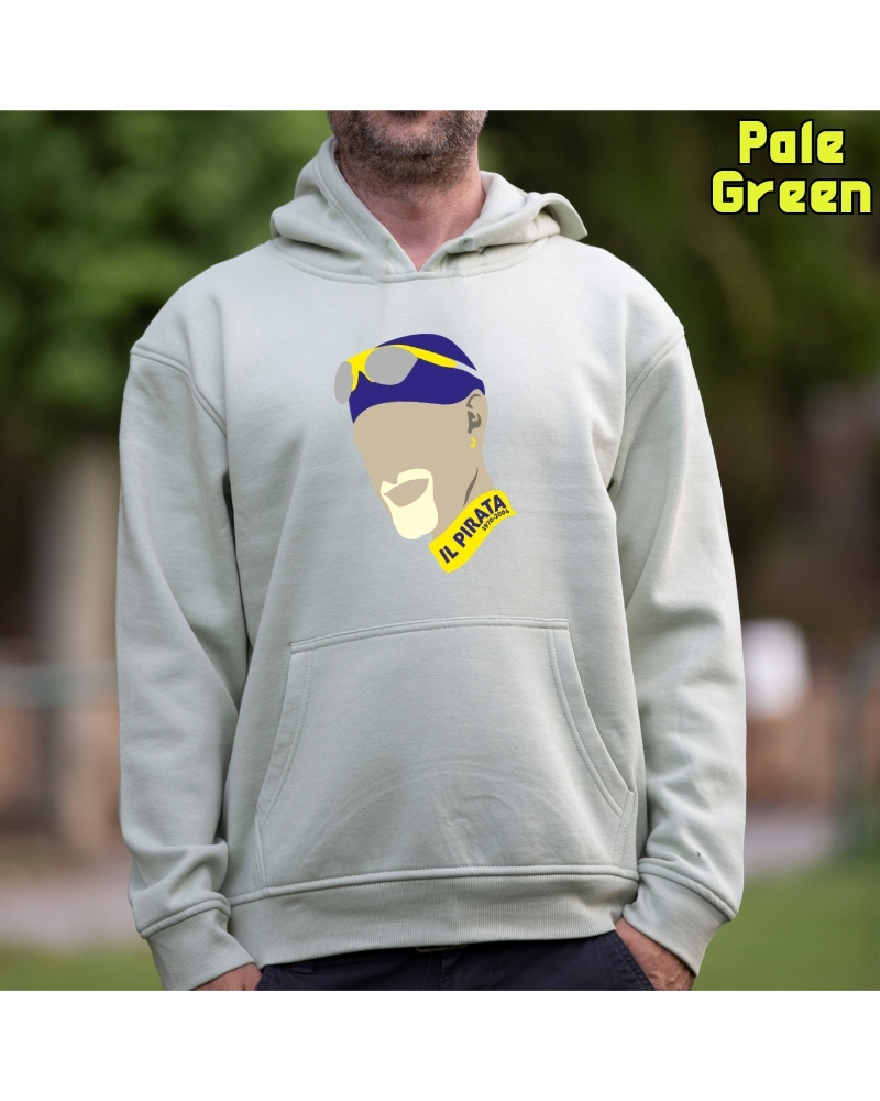 Sudadera hombre con capucha IL PIRATA – La Kamiseta K Buskas