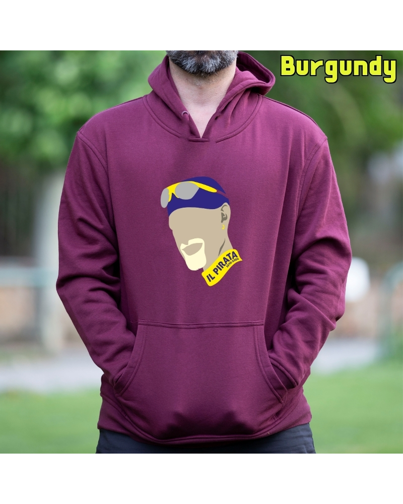Sudadera hombre con capucha IL PIRATA – La Kamiseta K Buskas