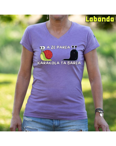 Emakumeen Kamiseta  - A ZE PAREA