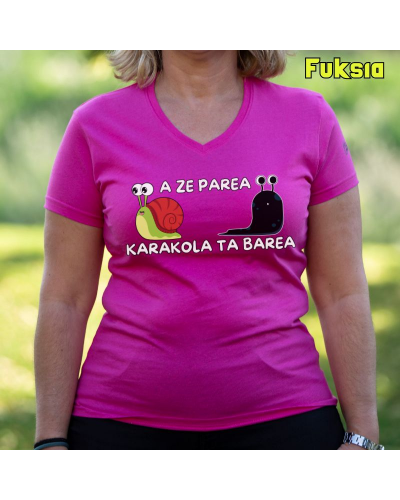 Emakumeen Kamiseta  - A ZE PAREA