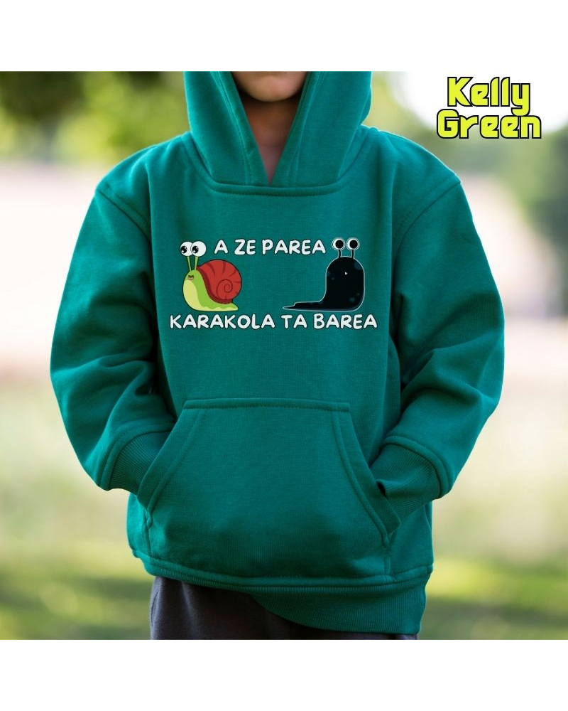 Haurren jertsea kaputxarekin - A ZE PAREA