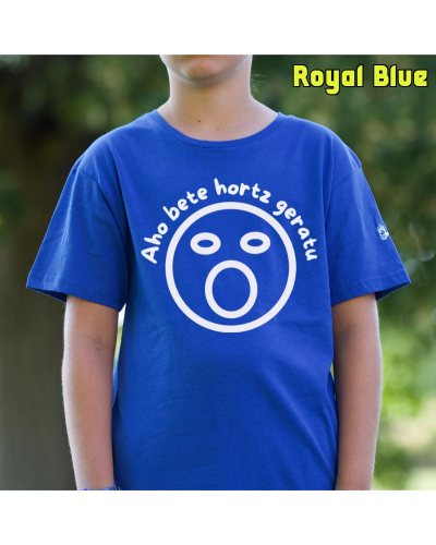 Haur Kamiseta - AHO BETE HORTZ GERATU