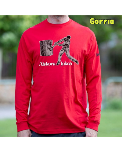 Gizonezkoen Kamiseta Mahuka Luzea - AIZKORA JOKOA