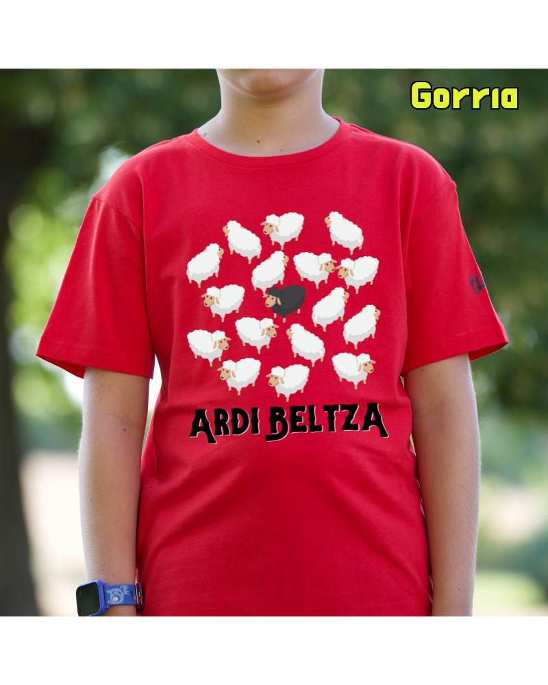 Haur Kamiseta - ARDI BELTZA