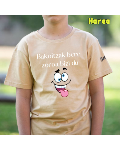 Haur Kamiseta - Bakoitzak Bere Zoroz Bizi Du
