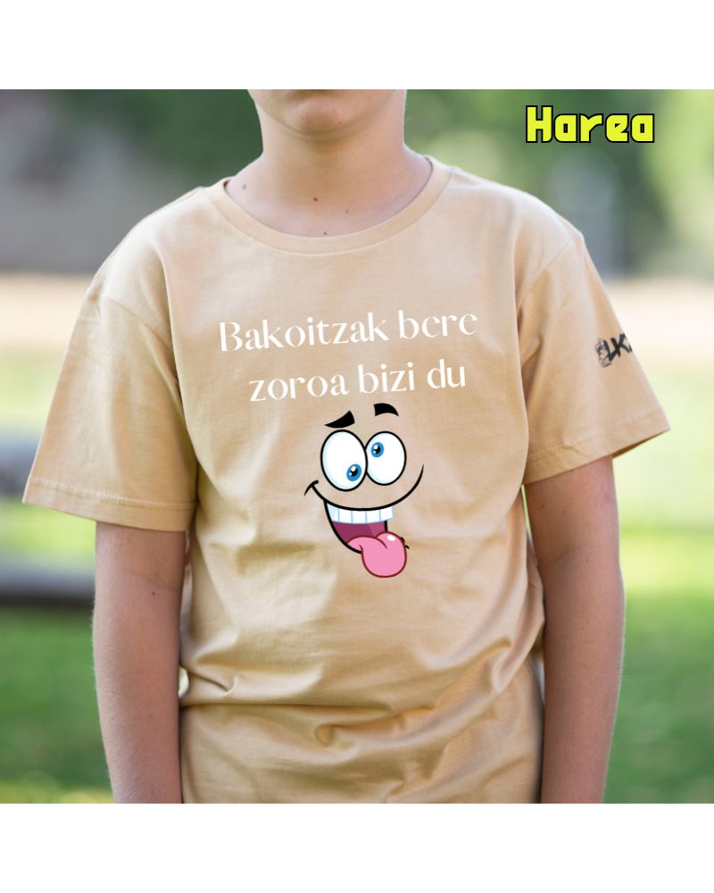 Haur Kamiseta - Bakoitzak Bere Zoroz Bizi Du