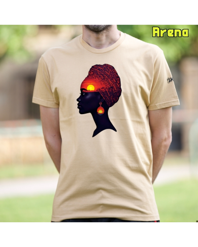 Camiseta hombre manga corta - Africa Infinita