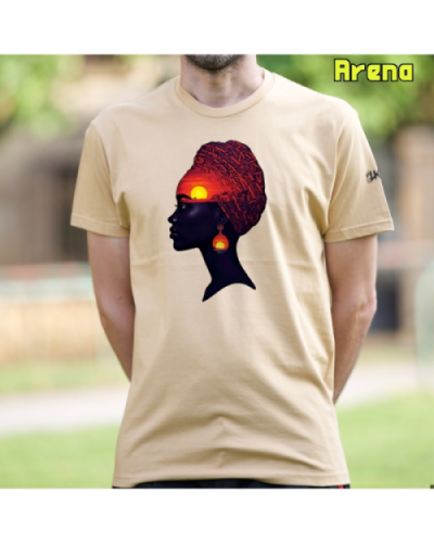 Camiseta Hombre Manga Corta-Africa Infinita Arena