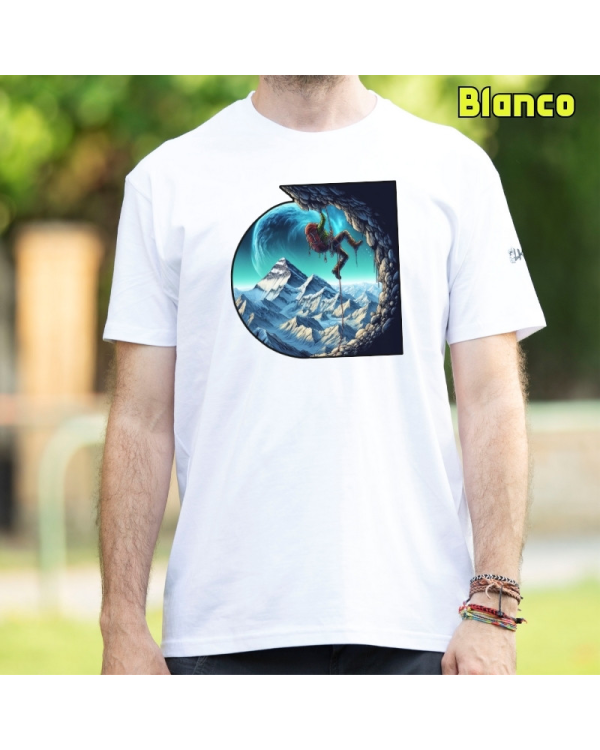 Camiseta hombre SALTANDO AL VACÍO - manga corta